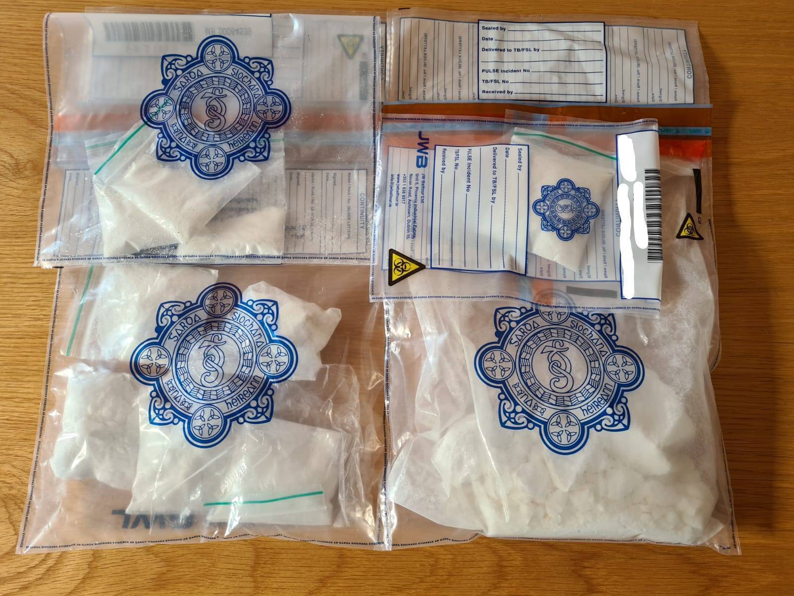 Man arrested after €34,000 worth of suspected drugs seized in Cork
