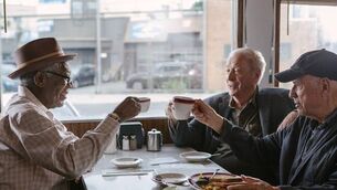 <p>Oscar winners Morgan Freeman, Michael Caine and Alan Arkin team up as lifelong buddies Willie, Joe and Al, who decide to buck retirement and step off the straight-and-narrow for the first time in their lives when their pension fund becomes a corporate casualty, in director Zach Braff’s comedy Going in Style.</p>