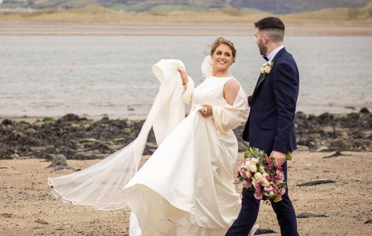 Tanya Flynn and Killian Cullen had to postpone their wedding twice Tanya Flynn and Killian Cullen had to postpone their wedding twice