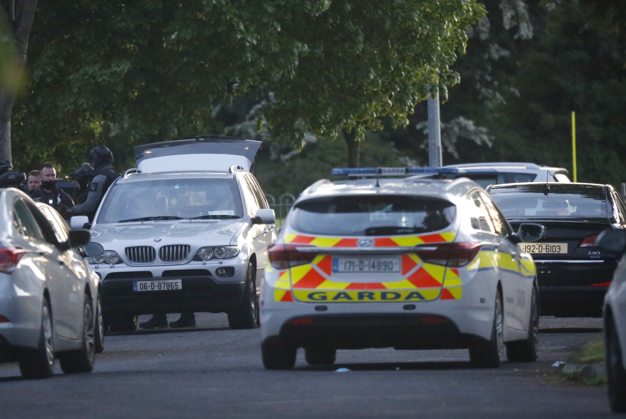 Two gardaí shot during siege in west Dublin housing estate