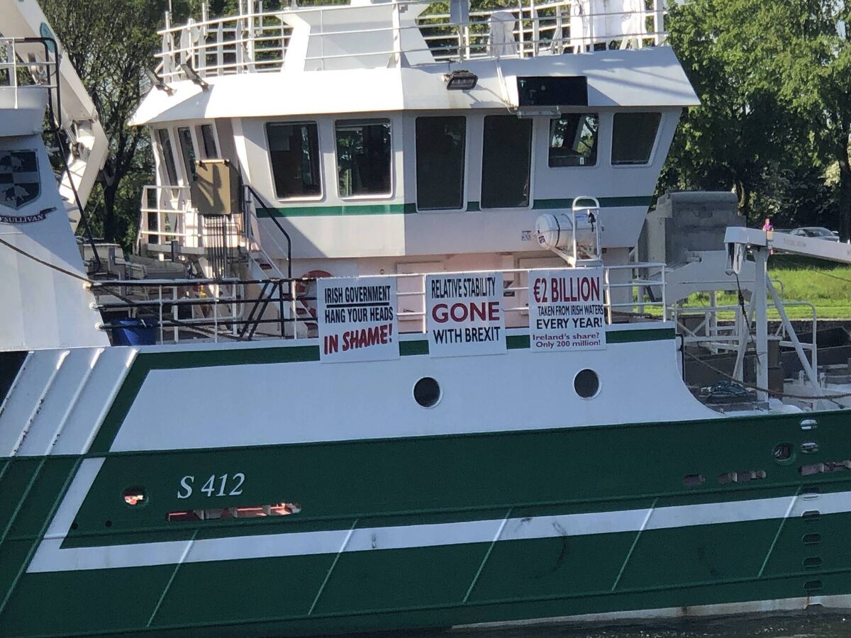 A flotilla of fishing vessels have arrived in Cork City to deliever a warning to Taoiseach Micheál Martin — "the industry is dying". Picture: Greg Murphy A flotilla of fishing vessels have arrived in Cork City to deliever a warning to Taoiseach Micheál Martin — "the industry is dying". Picture: Greg Murphy