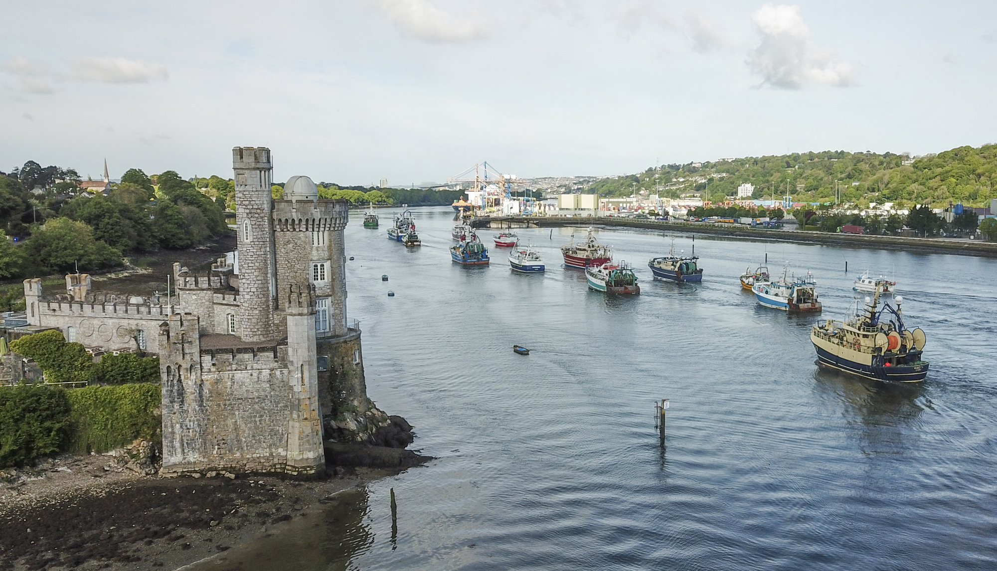 VIDEO: Protesting fishers warn the next step could be blockading ports
