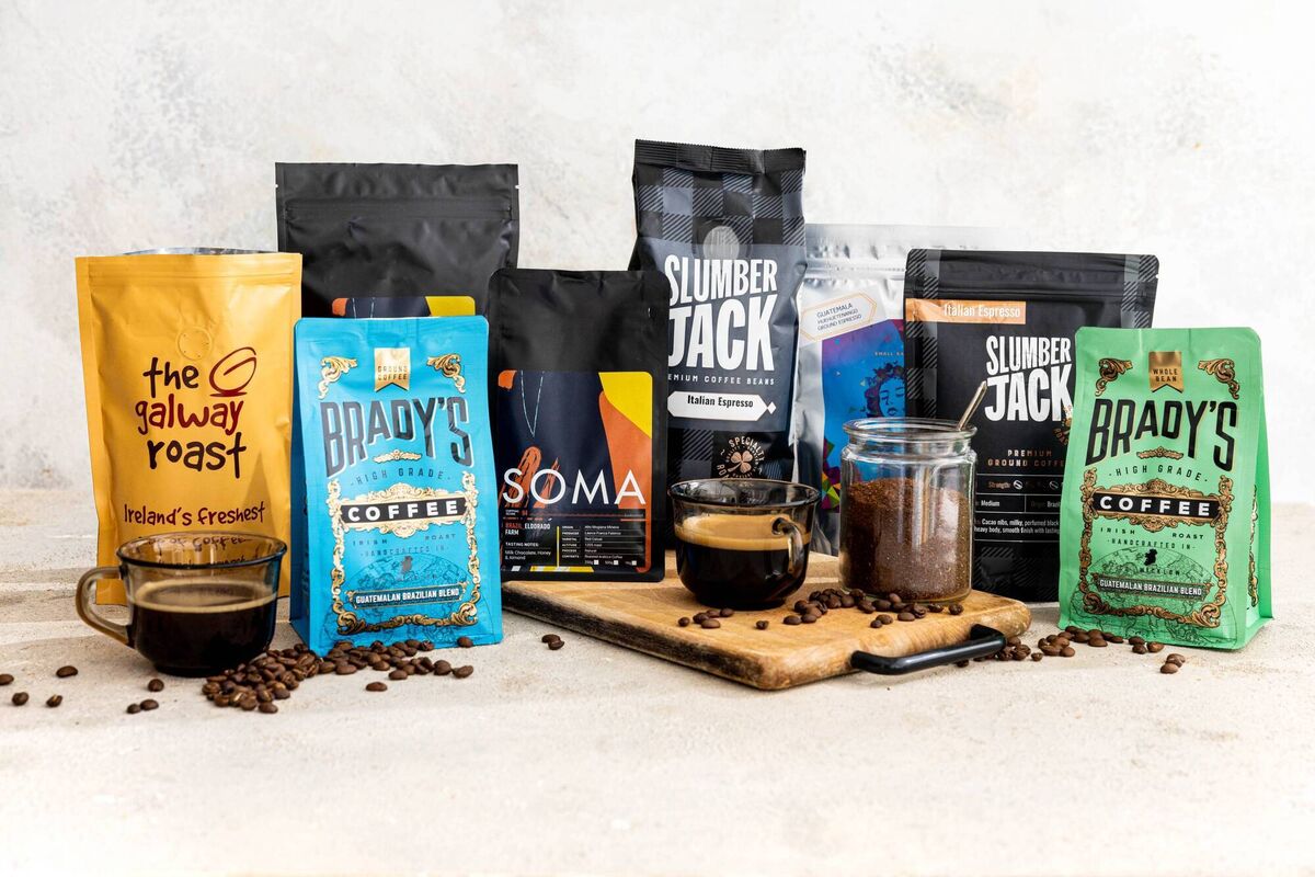 Lidl's new Irish coffee range.