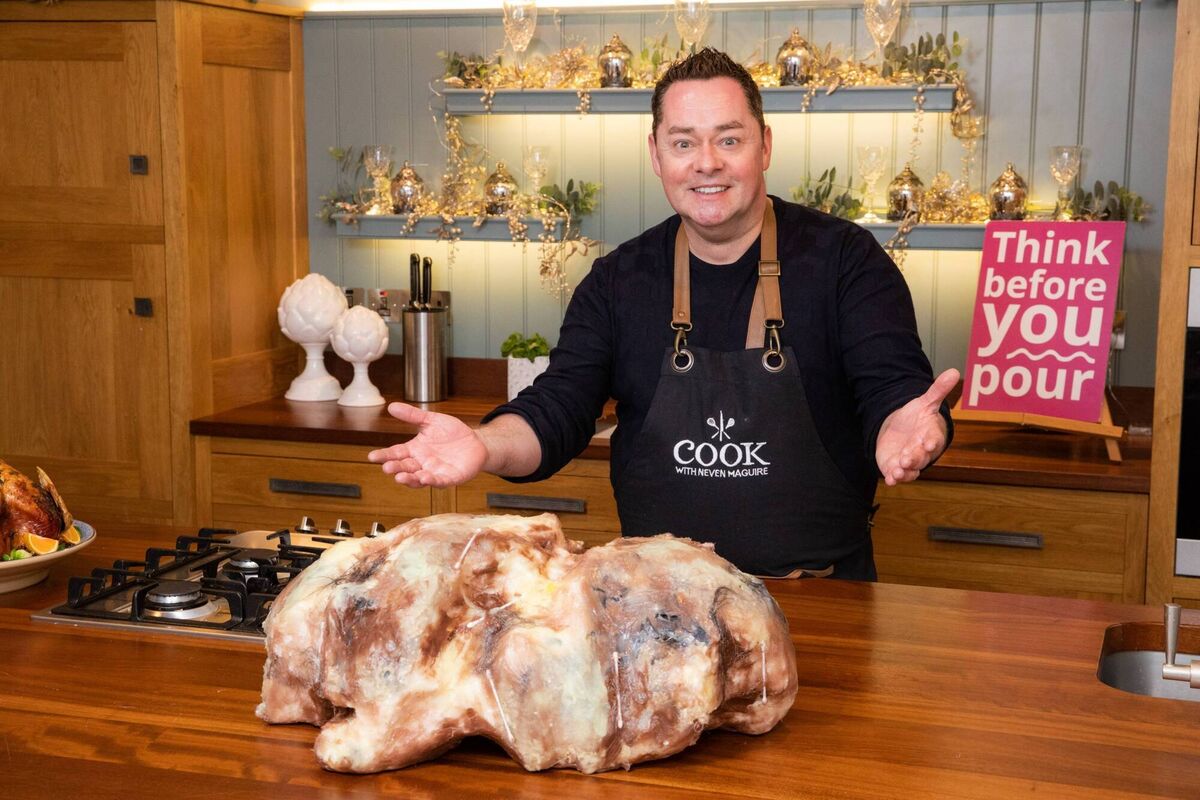 Celebrity chef Neven Maguire says DO collect your waste fats and oils in an egg carton; DON'T pour them down the sink. Picture: Naoise Culhane