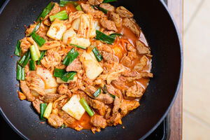 Honey and ginger stir fry