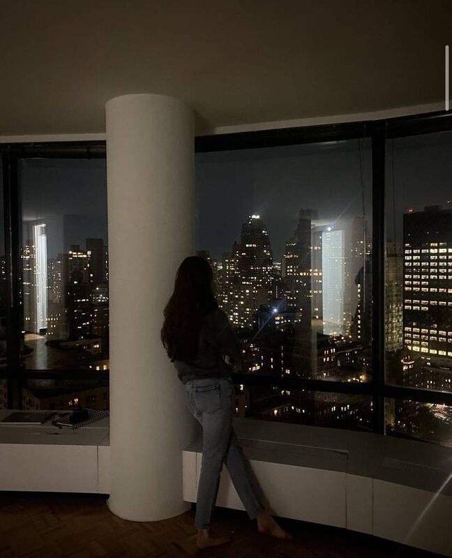 The views are quite different from those of her hometown. Picture: @retroflame on Instagram