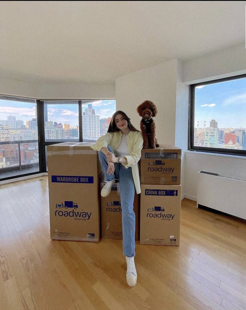 Kaelin Fox and her dog Joey also moved into the Uptown apartment. Picture@ @kaelin_fox via Instagram. Kaelin Fox and her dog Joey also moved into the Uptown apartment. Picture@ @kaelin_fox via Instagram.