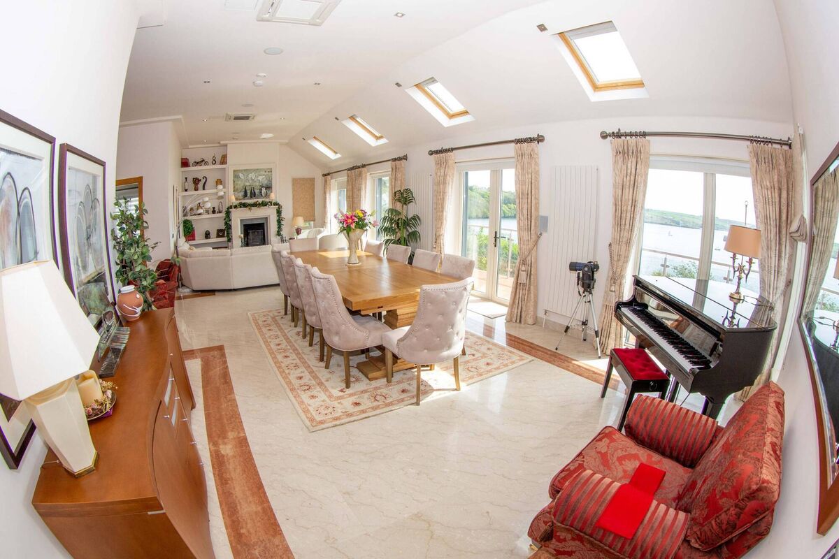 Conversation piece: top floor family room