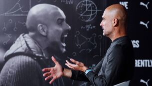 <p>This week, Guardiola was asked about his team’s improvement in Champions League knockout form. His answer? Good luck. “I have to admit it,” Guardiola said. “This year the coin fell down on our side.” <span class="contextmenu emphasis CaptionCredit">Picture: Matt McNulty/Manchester City FC via Getty Images</span>
            </p>