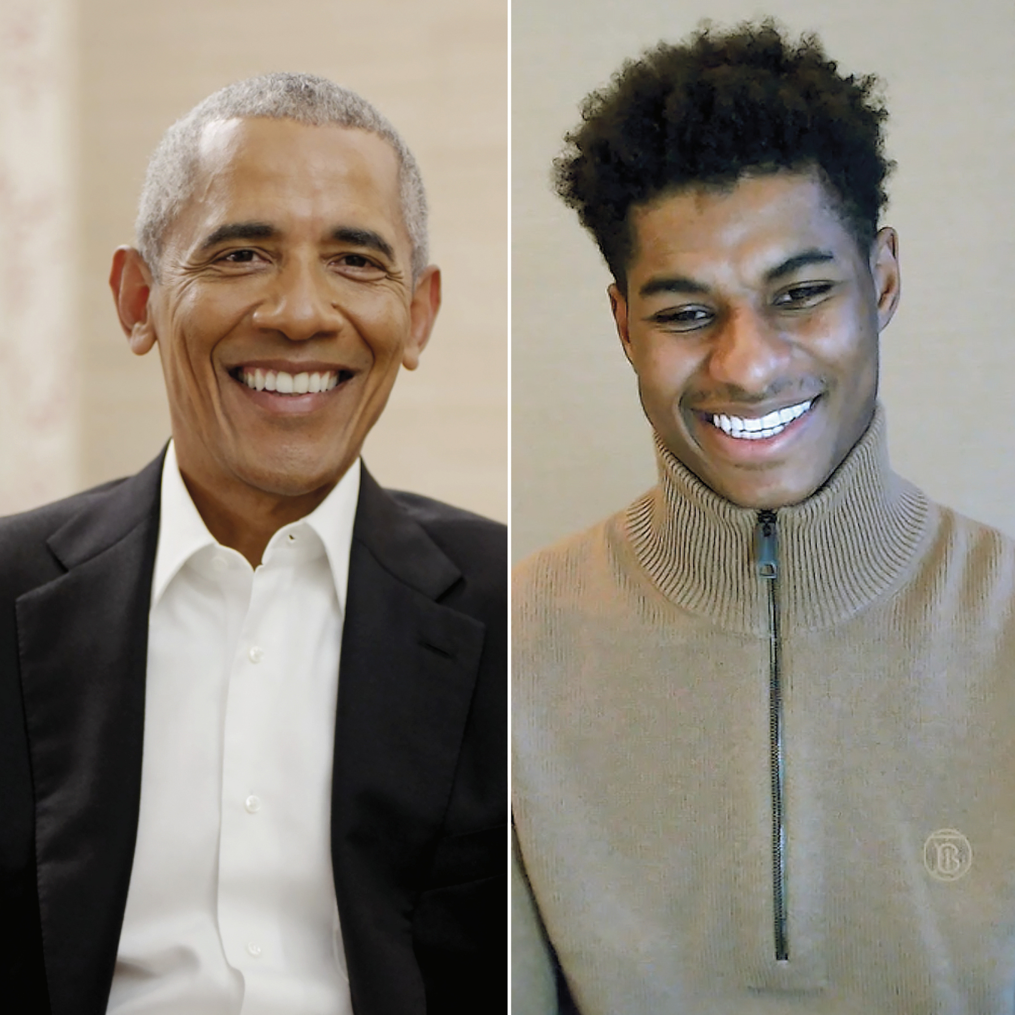 Footballer Marcus Rashford has ‘surreal’ talk with Barack Obama