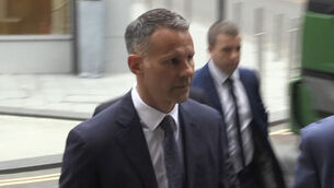 <p>Former Manchester United footballer Ryan Giggs arriving at Manchester Crown Court. Picture: Phil Barnett/PA</p>