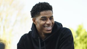 <p>Marcus Rashford has been recorded in conversation with Barack Obama (Gemma Bell and Company/PA Media)</p>