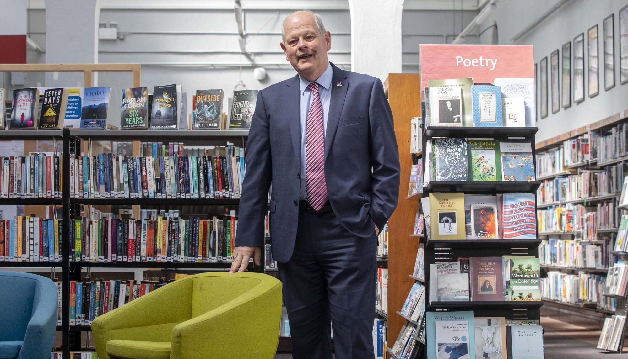 David O’Brien, Cork City Librarian. Picture Clare Keogh 