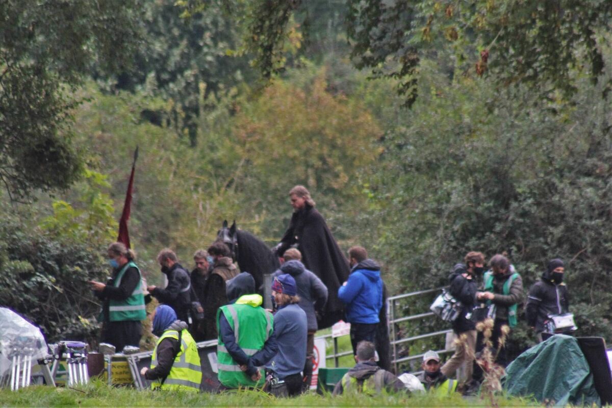 Matt Damon on the set of Last Duel in Meath. Matt Damon on the set of Last Duel in Meath.