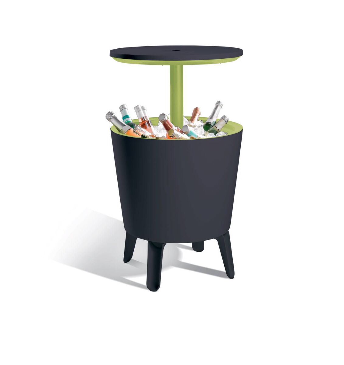 This adjustable table is perfect for a weekend barbecue. This adjustable table is perfect for a weekend barbecue.