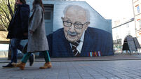 Captain Sir Tom Moore mural