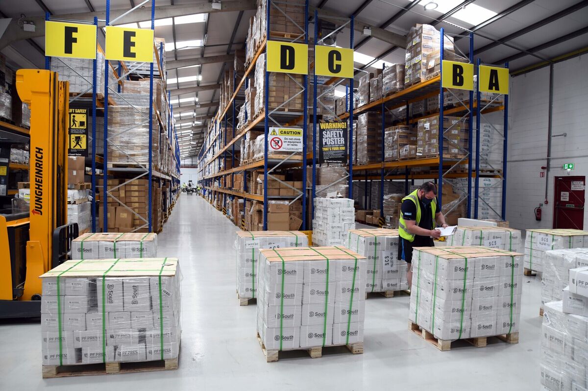 Stack and rack: South Coast Sales new premises, Doughcloyne Industrial Estate, Cork. Stack and rack: South Coast Sales new premises, Doughcloyne Industrial Estate, Cork.