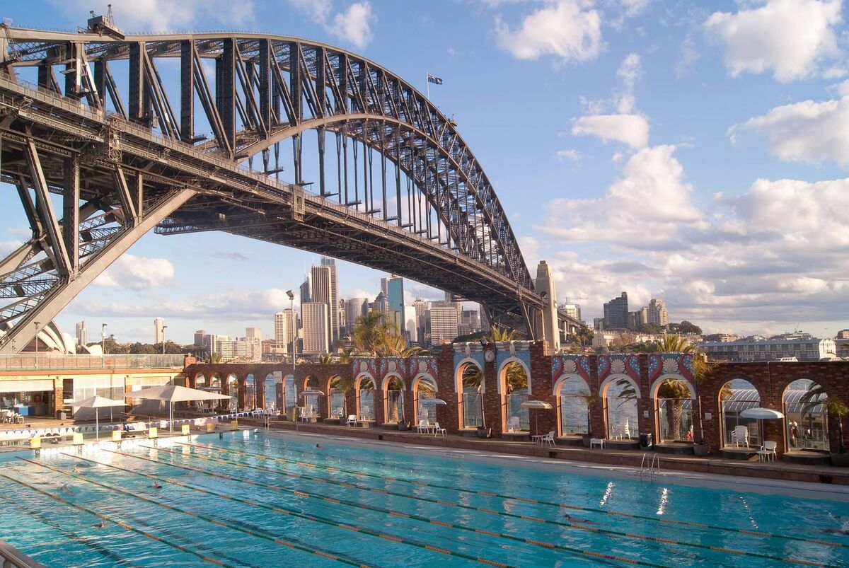 The public North Sydney Olympic Pool The public North Sydney Olympic Pool