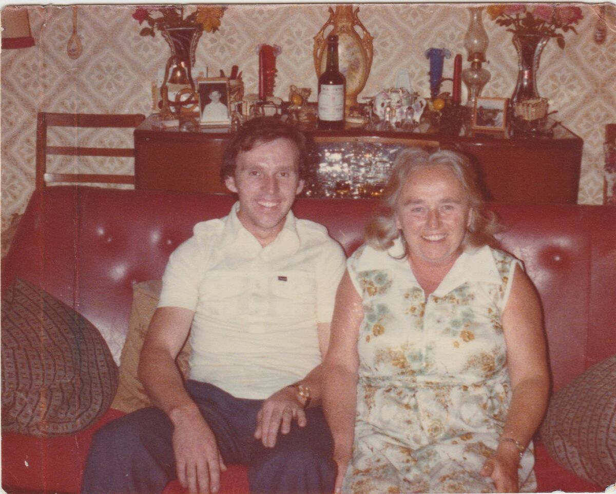 PJ Haverty when he met his mother for the first time.