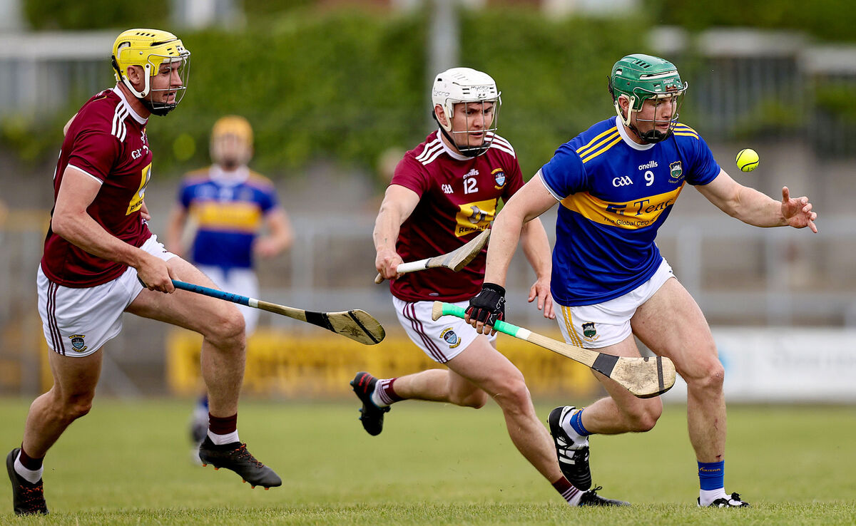 Tipperary's Paddy Cadell with Joey Boyle of Westmeath. Picture: INPHO/Tommy Dickson Tipperary's Paddy Cadell with Joey Boyle of Westmeath. Picture: INPHO/Tommy Dickson