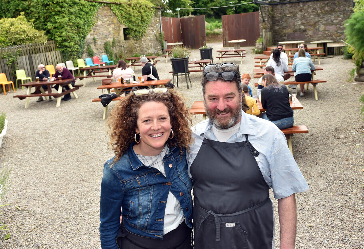 Maire O'Mahony and Victor Murphy of O'Mahony's of Watergrasshill. Photo: Eddie O'Hare