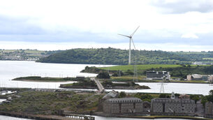 <p>Ringaskiddy, Co Cork, where the €160m incinerator had been planned. File picture: Larry Cummins</p>