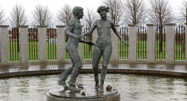 A memorial for the victims of the Stardust disaster. A memorial for the victims of the Stardust disaster.