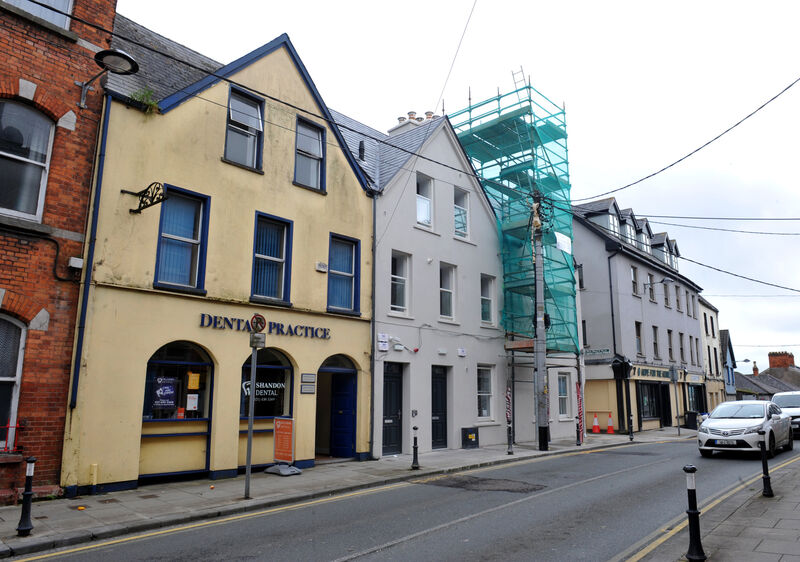 Historic buildings on Shandon Street, Cork, are to be opened on Thursday as nine sheltered houses after their restoration. Picture: Larry Cummins.