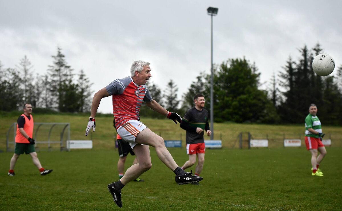 Neil McManus at the GAA for Dads &amp; Lads launch at St Patricks GFC in Donagh, Fermanagh. Picture: David Fitzgerald/Sportsfile