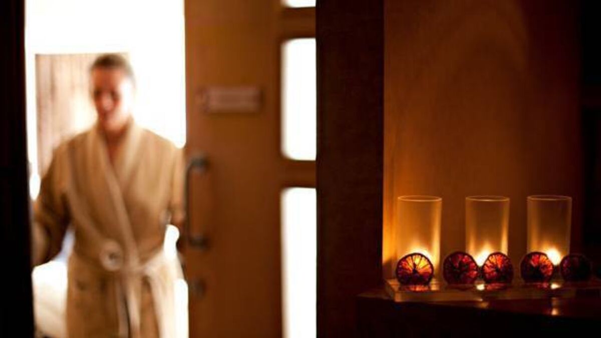 What is it like to get a massage now in a spa hotel?