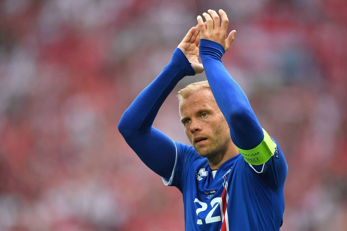 Eidur Gudjohnsen of Iceland Eidur Gudjohnsen of Iceland