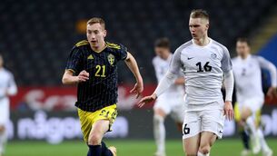 <p>Dejan Kulusevski of Sweden: A young gun who can shine during Euro 2020. Picture: Linnea Rheborg/Getty Images</p>