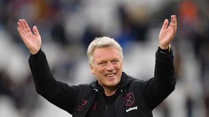 David Moyes has committed his future to West Ham (Justin Tallis/PA)