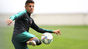 <p>Manchester City defender Joao Cancelo has tested positive for Covid-19 two days before Portugal’s opening game at Euro 2020. Picture: Mike Egerton/PA</p>