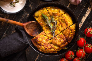 Simple Spanish tortilla