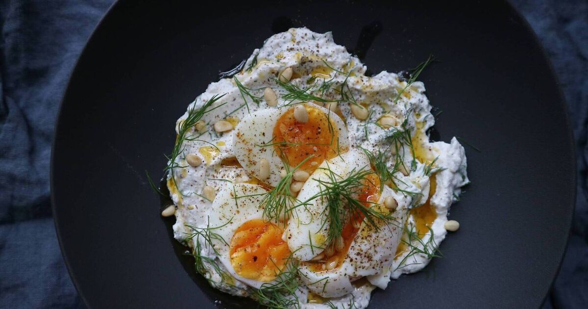 Photo inspiration: Visual Reference: Soft Boiled Eggs And Wild Garlic Ricotta