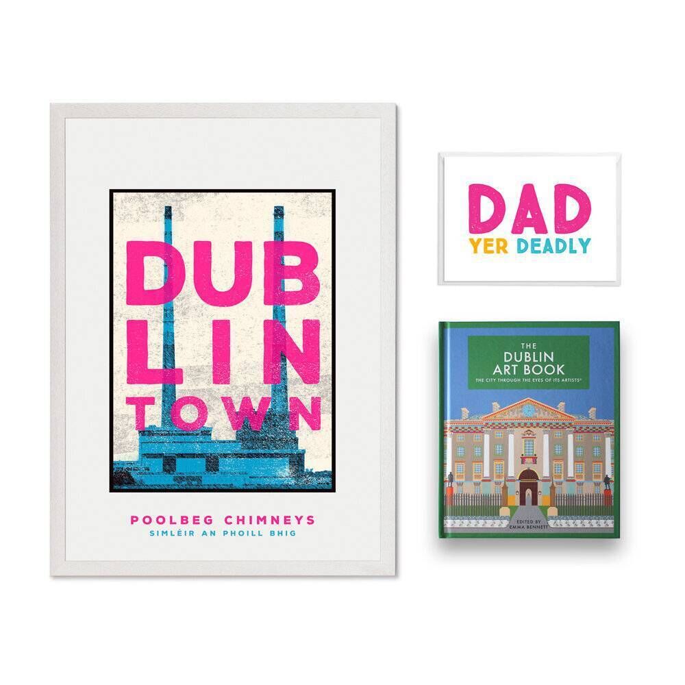 Jando's prints are bright and Irish made.