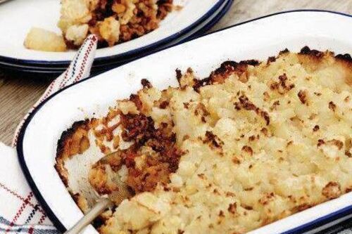 Vegan shepherd’s pie