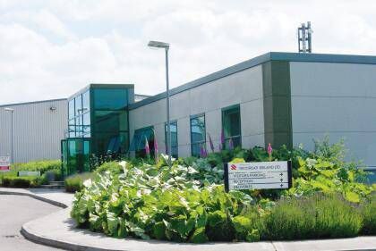 Recordati Ireland’s production building. The company’s employees have formed a local sustainability group, and established a pollinator-friendly site, joining the National Pollinator Plan.