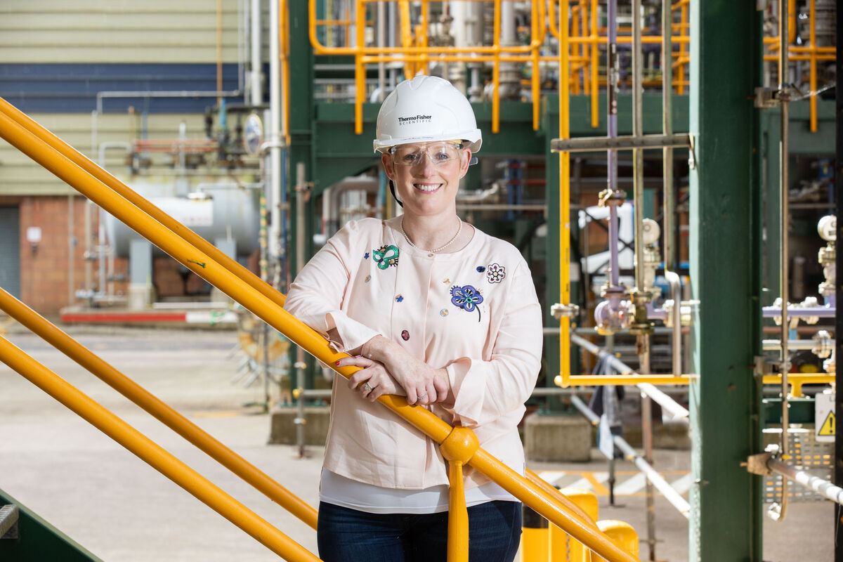 Carol-Anne Sheehy at the Thermo Fisher Scientific facility in Cork, which now employs around 500 highly skilled colleagues and makes a significant contribution to the local economy. Carol-Anne Sheehy at the Thermo Fisher Scientific facility in Cork, which now employs around 500 highly skilled colleagues and makes a significant contribution to the local economy.