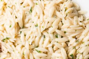 Orzo with fresh herbs