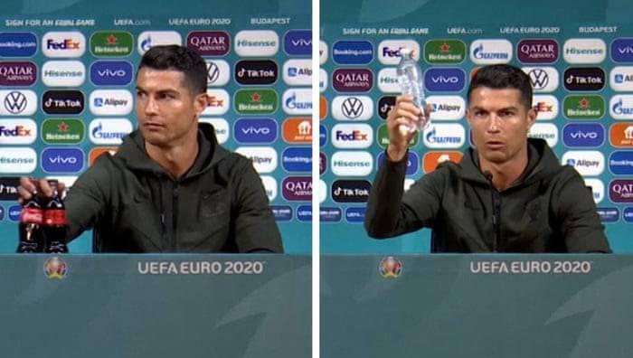 Cristiano Ronaldo 'snub' wipes billions off Coca-Cola’s market value