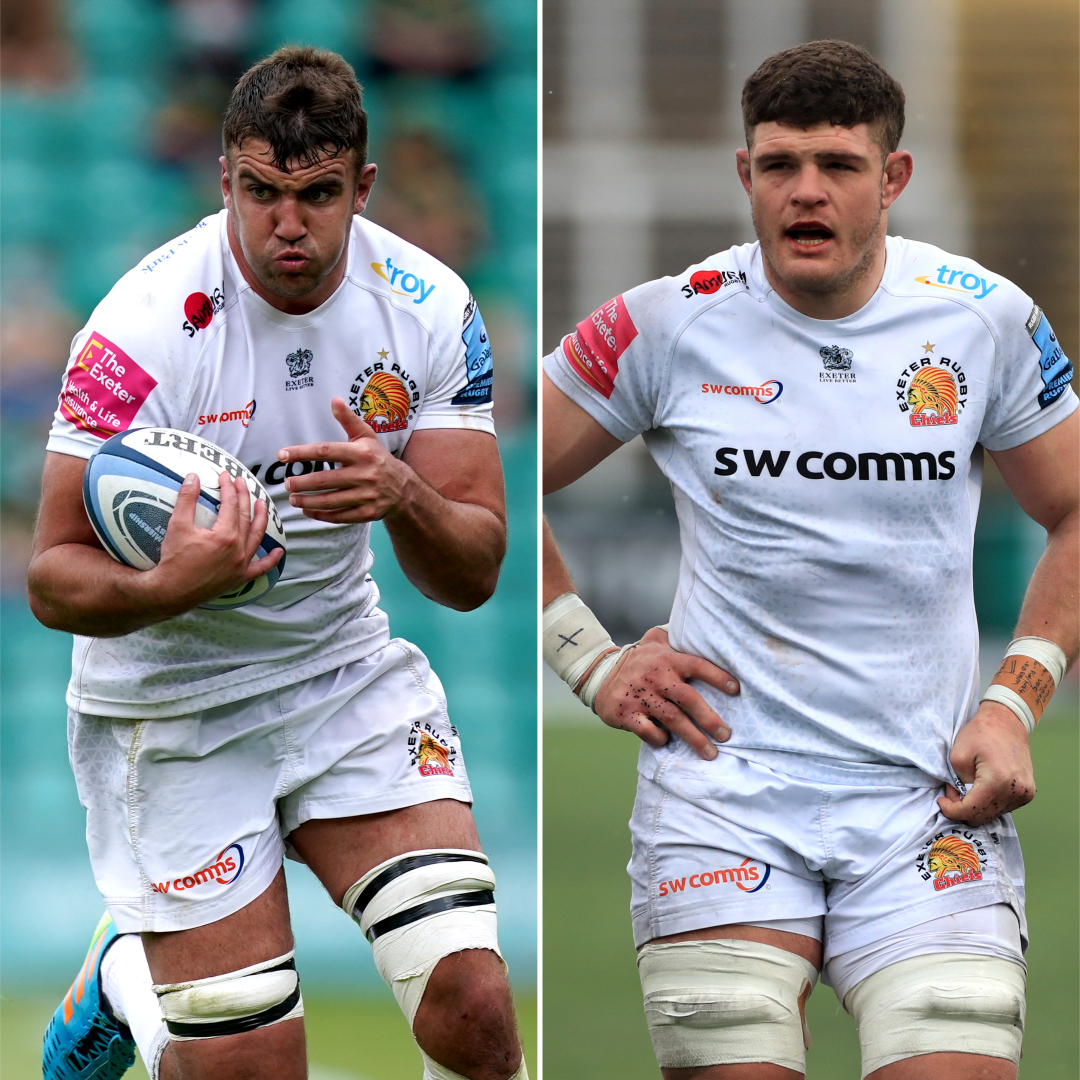 Exeter duo to miss Premiership play-offs after being handed four-week bans