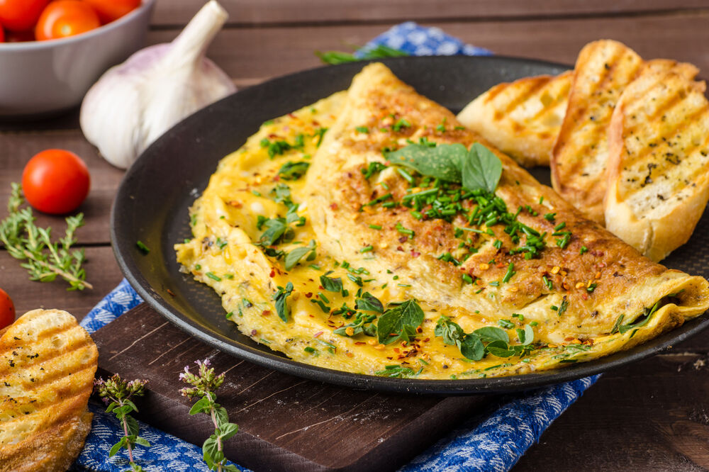 Cheese Soufflé Omelette