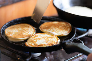 Silver dollar pancakes