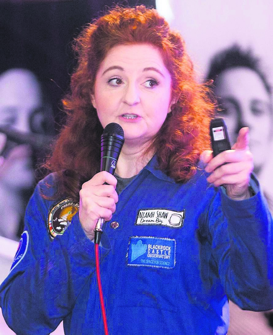 Niamh Shaw: Artist-turned astronaut from Co Louth; she played a nun in ‘Fair City’ and studied with Nasa. Picture: Darragh Kane