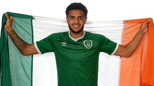 <p>Former Leixlip United star, Andrew Omobamidele has progressed onto the Republic of Ireland squad. Picture: Stephen McCarthy/Sportsfile</p>