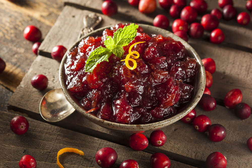 Cranberry sauce