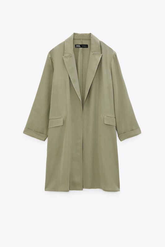 Khaki Trench, €39.95, Zara