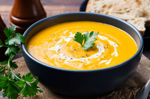 Carrot and cumin soup